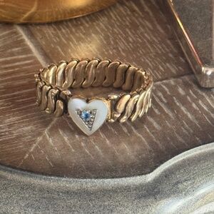 Antique 12k Gold Filled Sweetheart Bracelet
